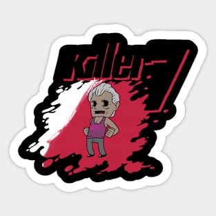 Travis from Killer7 Sticker